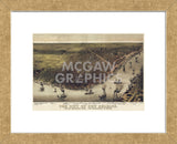 The City of New Orleans, Louisiana, 1885 (Framed) -  Currier & Ives - McGaw Graphics