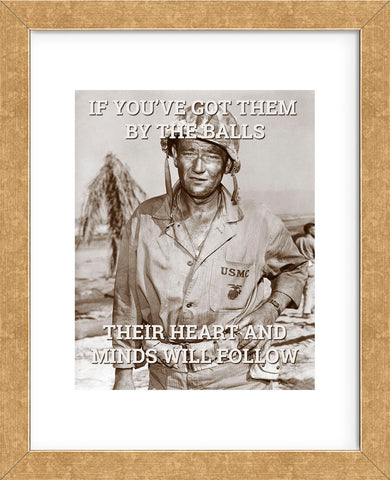 John Wayne: Hearts and minds (Framed) -  Celebrity Photography - McGaw Graphics