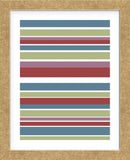 Tutti-frutti Stripes  (Framed) -  Denise Duplock - McGaw Graphics