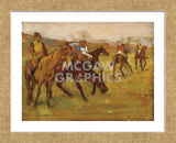 Before the Race, between 1882 and 1884 (Framed) -  Edgar Degas - McGaw Graphics