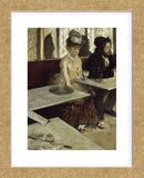 In the Cafe, 1873 (Framed) -  Edgar Degas - McGaw Graphics