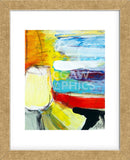 Small Pot by the Painted Sea (Framed) -  Joan Davis - McGaw Graphics