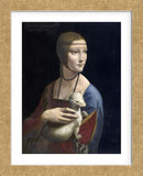 The Lady with an Ermine, ca. 1490 (Framed) -  Leonardo da Vinci - McGaw Graphics