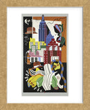 New York Mural, 1932 (Framed) -  Stuart Davis - McGaw Graphics