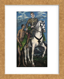 Saint Martin and the Begger 1597-99 (Framed) -  El Greco - McGaw Graphics