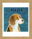 Beagle (square)  (Framed) -  John W. Golden - McGaw Graphics