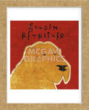 Golden Retriever (square)  (Framed) -  John W. Golden - McGaw Graphics