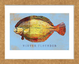 Winter Flounder  (Framed) -  John W. Golden - McGaw Graphics
