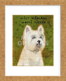 West Highland White Terrier (Framed) -  John W. Golden - McGaw Graphics