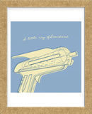 Lunastrella Raygun No. 2 (square)  (Framed) -  John W. Golden - McGaw Graphics