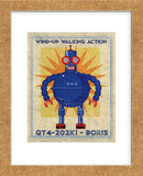 Boris Box Art Robot (Framed) -  John W. Golden - McGaw Graphics