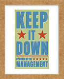 Keep It Down  (Framed) -  John W. Golden - McGaw Graphics