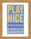 Play Nice  (Framed) -  John W. Golden - McGaw Graphics