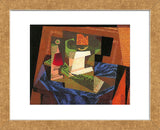 Fruit Bowl on a Tablecloth (Framed) -  Juan Gris - McGaw Graphics