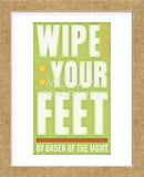 Wipe Your Feet (Framed) -  John W. Golden - McGaw Graphics