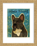 French Bulldog (Black and White) (Framed) -  John W. Golden - McGaw Graphics