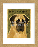 English Mastiff (Framed) -  John W. Golden - McGaw Graphics