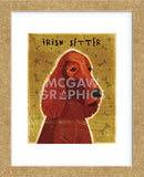 Irish Setter (Framed) -  John W. Golden - McGaw Graphics