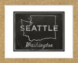 Seattle, Washington (Framed) -  John W. Golden - McGaw Graphics