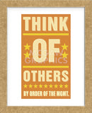 Think of Others (Framed) -  John W. Golden - McGaw Graphics