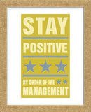 Stay Positive (Framed) -  John W. Golden - McGaw Graphics
