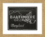 Baltimore, Maryland (Framed) -  John W. Golden - McGaw Graphics