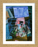 Still Life before an Open Window, Place Ravignan, 1915 (Framed) -  Juan Gris - McGaw Graphics