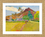 Tahitian Landscape, 1891 (Framed) -  Paul Gauguin - McGaw Graphics