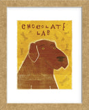 Lab (chocolate)  (Framed) -  John W. Golden - McGaw Graphics