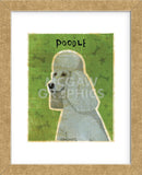 Poodle (grey)  (Framed) -  John W. Golden - McGaw Graphics
