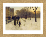 Boston Common at Twilight, 1885-86  (Framed) -  Childe Hassam - McGaw Graphics