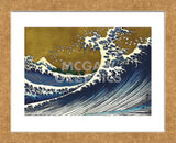 Big Wave (from 100 views of Mt. Fuji) (Framed) -  Katsushika Hokusai - McGaw Graphics