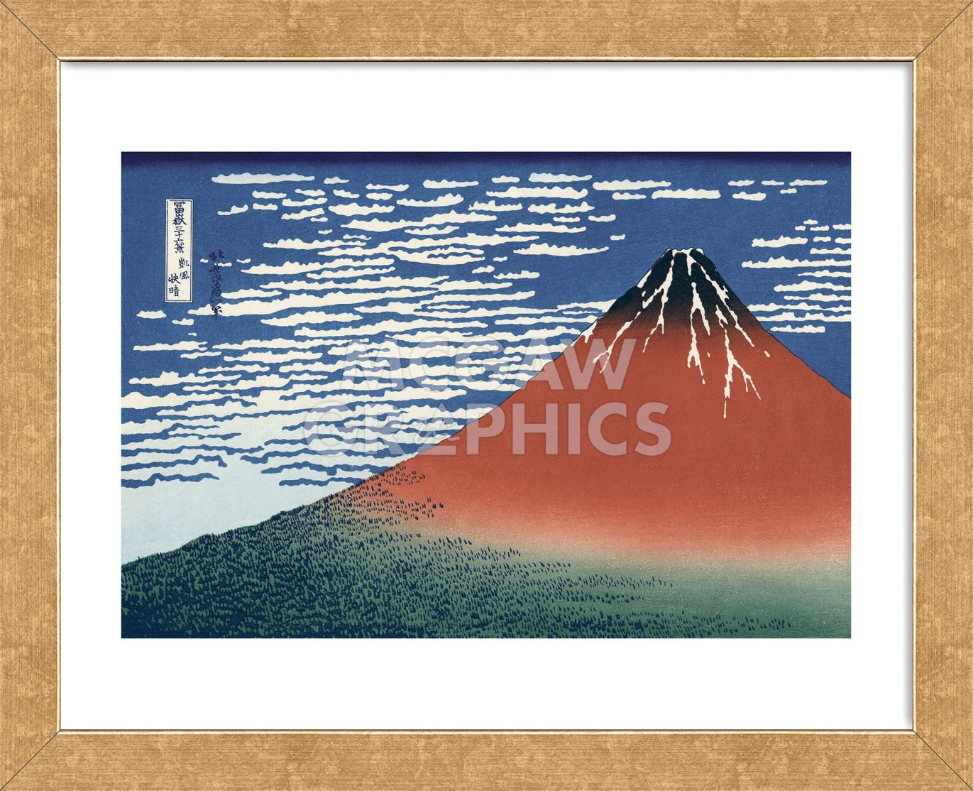 Red Fuji (Framed) | McGaw Graphics