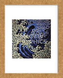 Masculine Wave (Framed) -  Katsushika Hokusai - McGaw Graphics