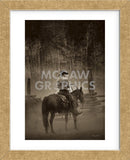 Lost Canyon Cowboy (Framed) -  Barry Hart - McGaw Graphics