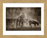 Branding at Lost Canyon (Framed) -  Barry Hart - McGaw Graphics