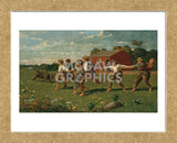 Snap the Whip, 1872 (Framed) -  Winslow Homer - McGaw Graphics
