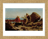 The Boat Builders, 1873 (Framed) -  Winslow Homer - McGaw Graphics