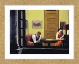 Room in New York, 1932 (Framed) -  Edward Hopper - McGaw Graphics