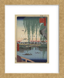 Yatsumi no Hashi (Yatsumi Bridge), 1856 (Framed) -  Ando Hiroshige - McGaw Graphics