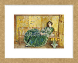 April (The Green Gown), 1920 (Framed) -  Childe Hassam - McGaw Graphics