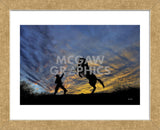 Meeting of the Minds (color) (Framed) -  Barry Hart - McGaw Graphics