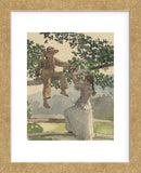 On the Fence, 1878 (Framed) -  Winslow Homer - McGaw Graphics