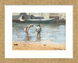 Boys Wading, 1873 (Framed) -  Winslow Homer - McGaw Graphics