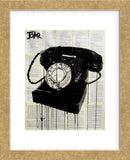 Black Phone (Framed) -  Loui Jover - McGaw Graphics