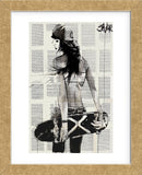 Sk8er Gurl (Framed) -  Loui Jover - McGaw Graphics