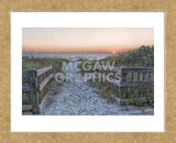 Evening Walk (Framed) -  Mary Lou Johnson - McGaw Graphics