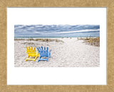 Beaching It (Framed) -  Mary Lou Johnson - McGaw Graphics