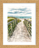 Seaside Entry (Framed) -  Mary Lou Johnson - McGaw Graphics