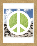 Green Peace (Framed) -  Jenny Kraft - McGaw Graphics
